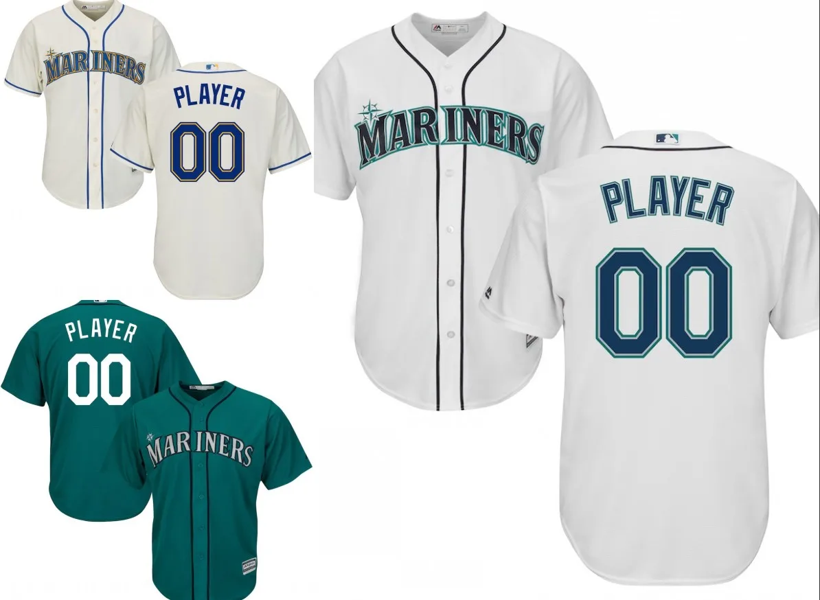 Персонализированные A+++ хорошее качество Сиэтл на заказ любое имя и номер мужчины женщины молодежи детей Джерси