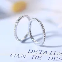 ZHOUYANG Small Cute Dainty Rings For Women Full Round Zircon Female Ring Finger Accessories Gold Color Jewelry Korean Gifts R638 1