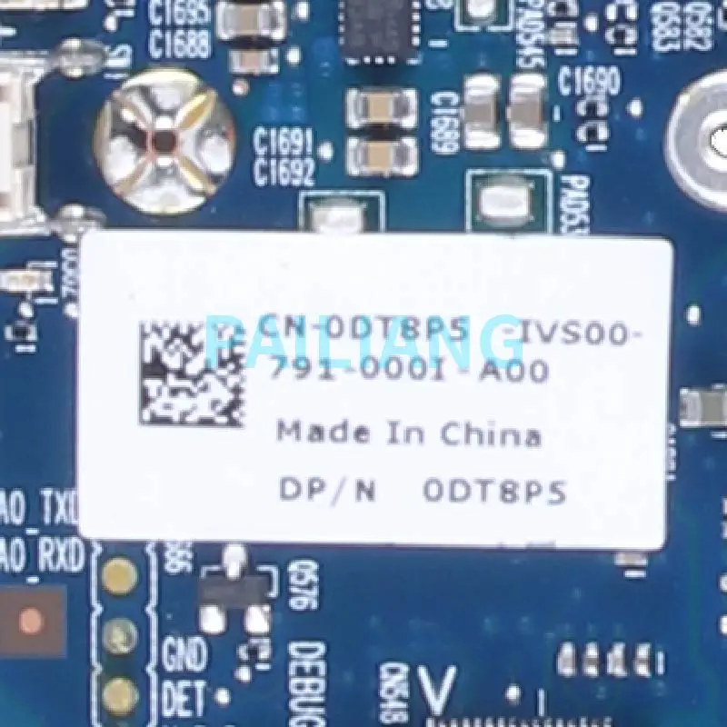 para Dell T50 88ap510 Computador Portátil Placa-mãe 0dt8p5 Notebook Mainboard Placa-mãe para notebook - Imagem 4