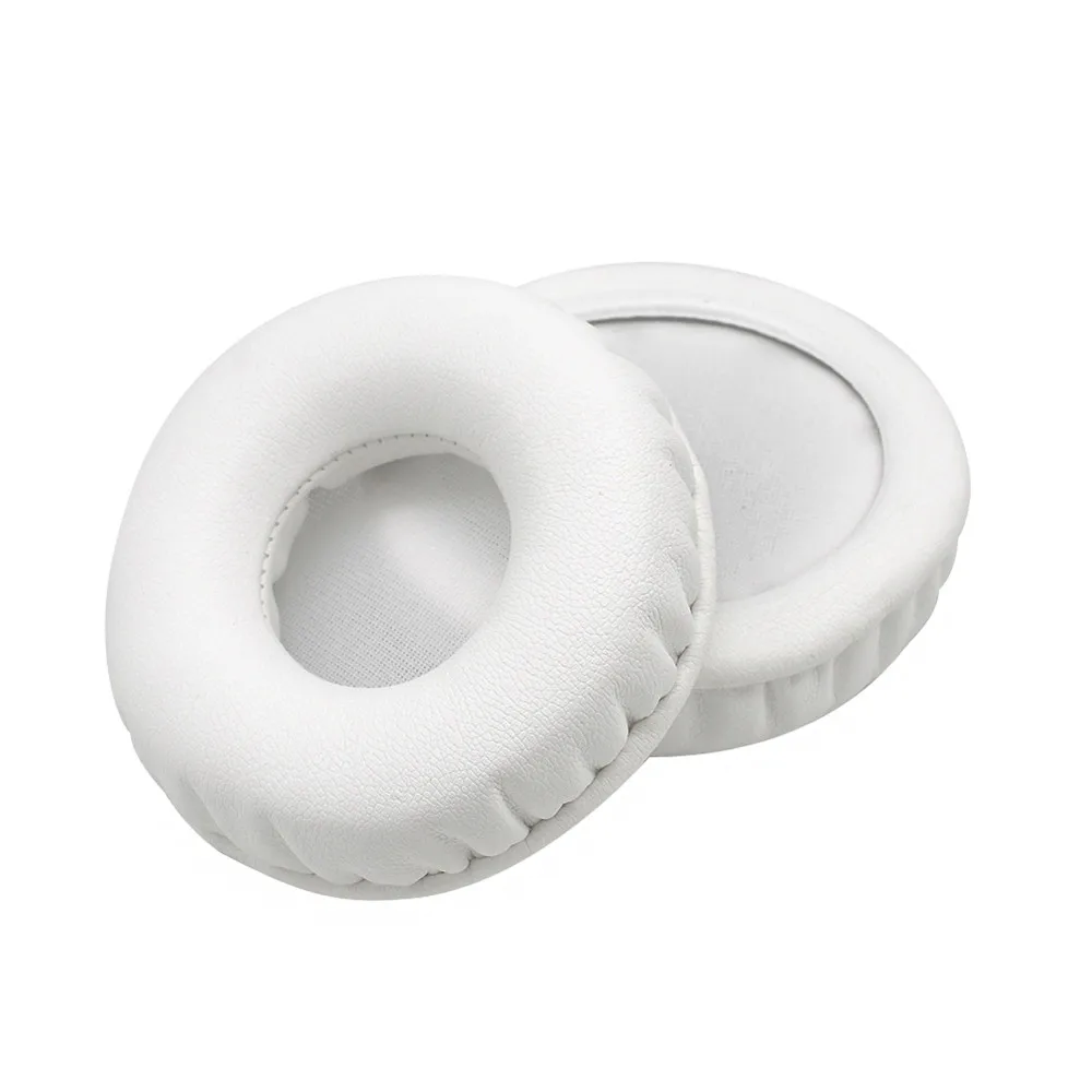 White-Leather-Replacement-Ear-Pads-Cushions-Earpads-Ear-Covers-Earmuffs-Pillow-for-Sony-NWZ-WH505-NWZ
