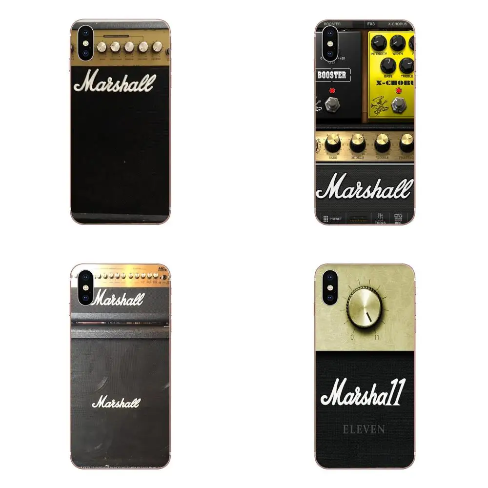 Для Huawei Honor Nova Note 5 5I 8A 8X10 Pro 9X для Moto G G2 G3 G4 G5 G6 G7 Plus тонкая кожа Marshall Guitar Amp Gold First-rate |