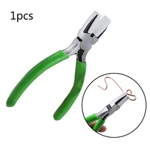

Nylon Jaw Pliers Carbon Steel Craft Plat Nose Pliers DIY Tools For Beading, Looping, Shaping Wire, Jewelry Making Tool 135mm