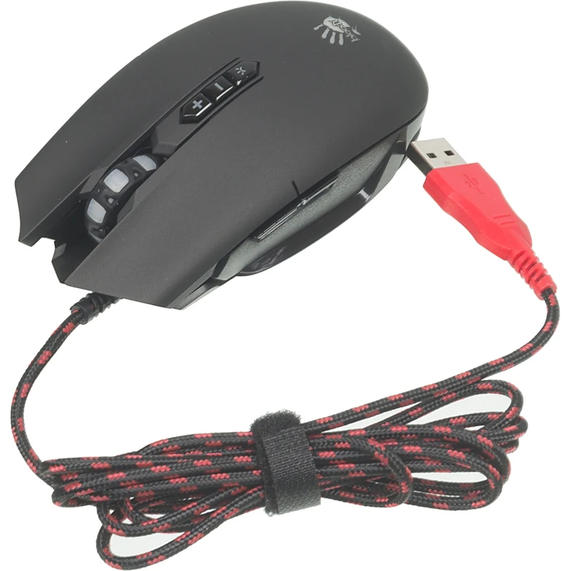 Мышь A4 Bloody Q80, проводная, USB, черный