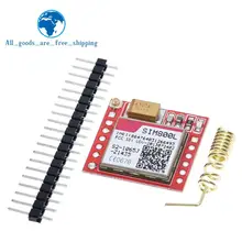 Мини маленький модуль SIM800L GPRS GSM карта MicroSIM Core Беспроводная плата Quad-band ttl последовательный порт с антенной Diy