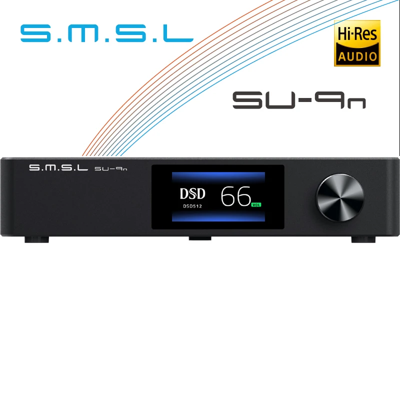 SMSL SU-9n ES9038PRO DAC Bluetooth 5.0 DSD512 PCM768kHz