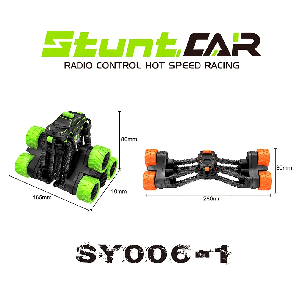 Sinovan Electric RC Car Remote Control Toy Cars Off-Road Car Radio Stunt car Controlled Drive Toys For Boys Kids Suprise Gift