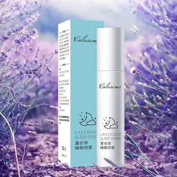 

Best Aromatherapy Calm Deep Sleep Mist Pillow Spray Sleep Lavender with Therapy Insomnia Oils 75ml Essential Spray Lavender J5T4