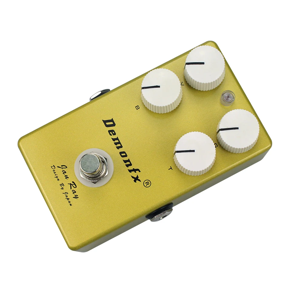 Demonfx-Gan Ray オーバードライブ ギター エフェクト ペダル