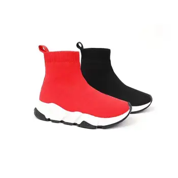 

2019 New Winter Boys Girls Fashion Boot shoes Letters printed Kids Flat Boots Shoes For Girls Euro SIZE25-35