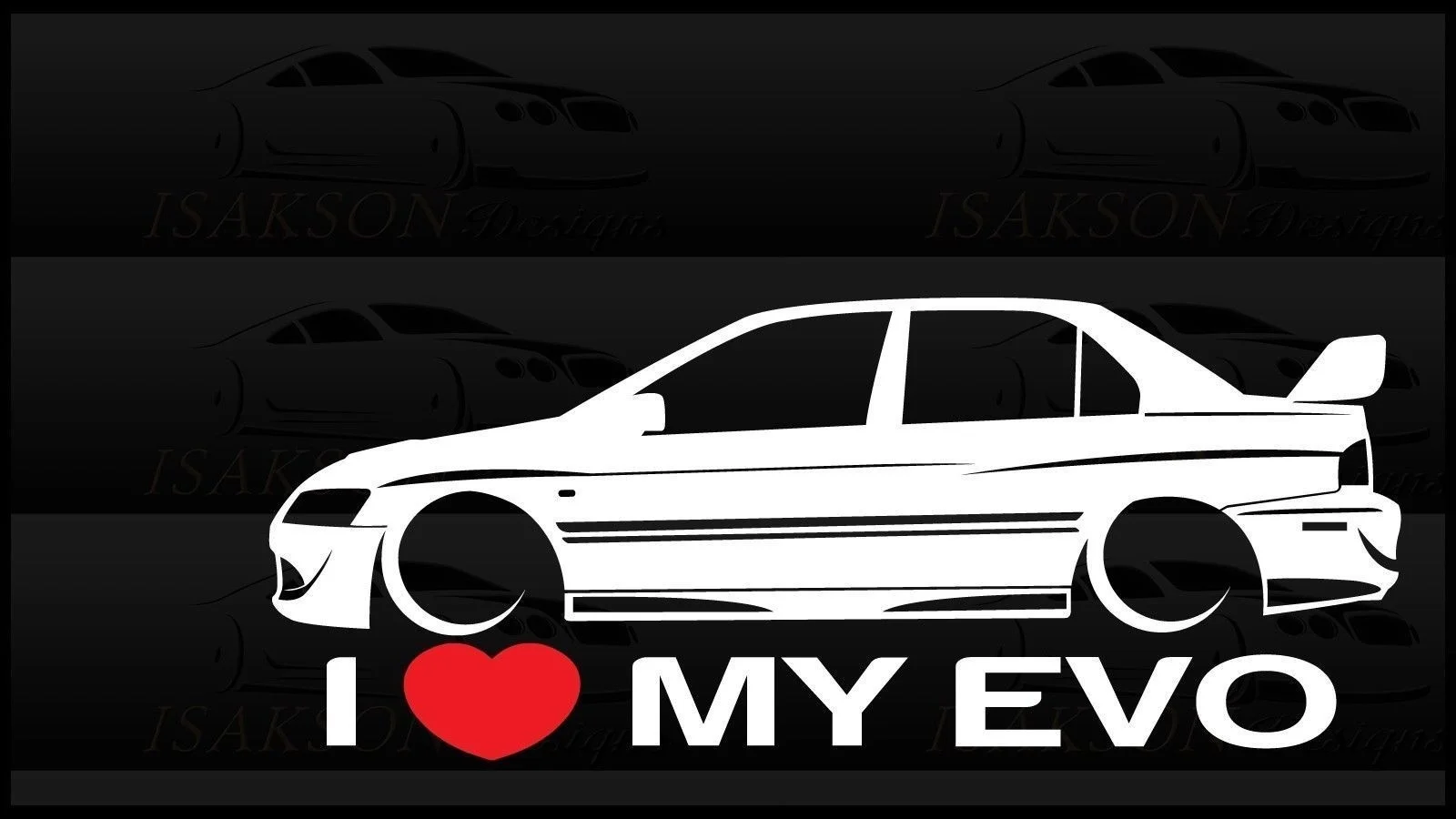 

Jptz various sizes myevo my Evo sticker love low is suitable for cars, motorcycles, and other models, covering scratches JP
