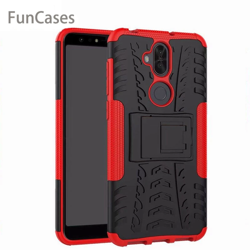 Чехол для Asus Zenfone 5 Lite ZC600KL Роскошный чехол из ТПУ и поликарбоната двойной защитный