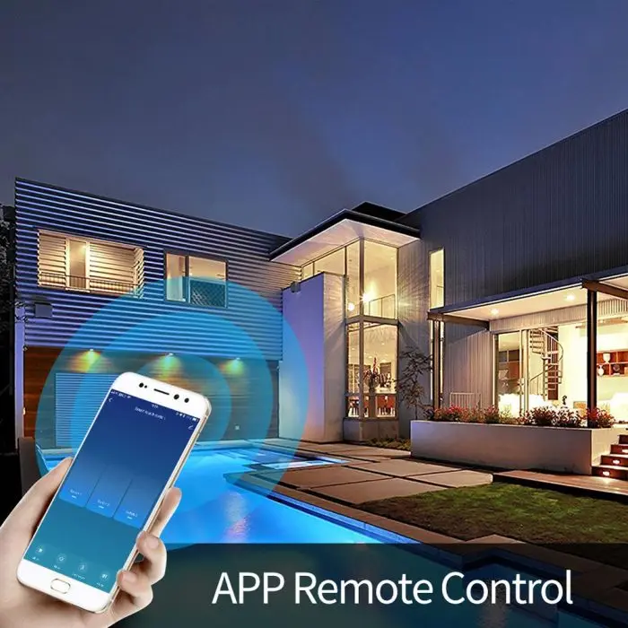 Современный Wifi выключатель света настенный Голосовое управление Совместимо с Alexa Google Assistant ING-SHIPPING