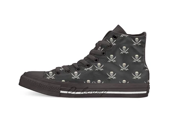

Jolly Roger Novelty Design Casual Canvas Shoes Custom shoes Drop Shipping