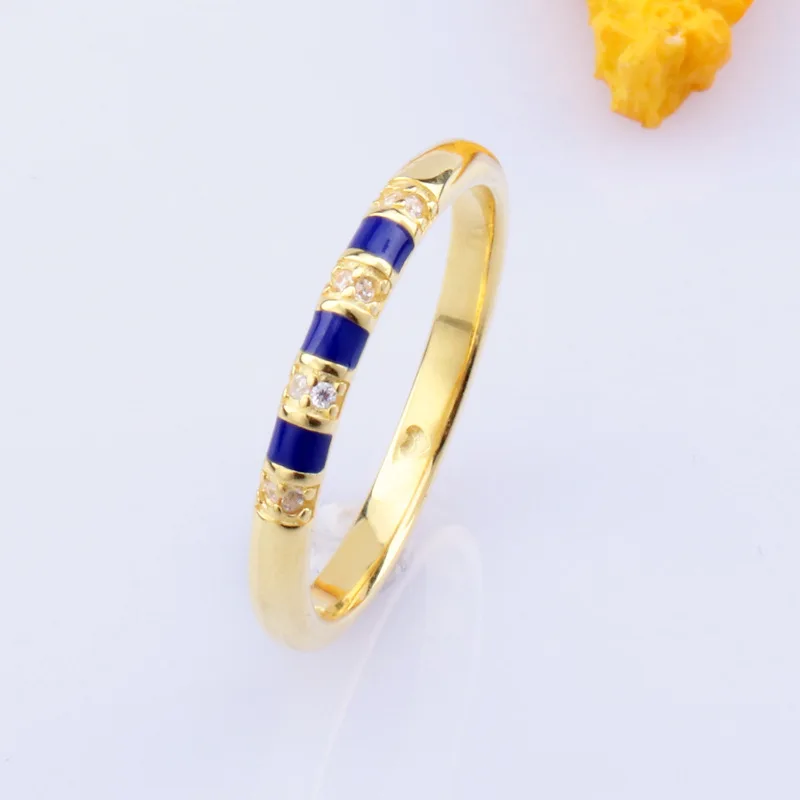 

Free shipping Authentic 925 Sterling Silver Shine Stones and Stripes Rings Fit European Original Pan Ring For Women DIY Jewelry