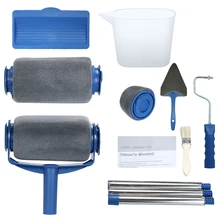 10 шт. DIY валик для краски набор инструментов для домашнего украшения стен бегун инструмент краска ing Home краска для стен Инструменты Аксессуары для рисования