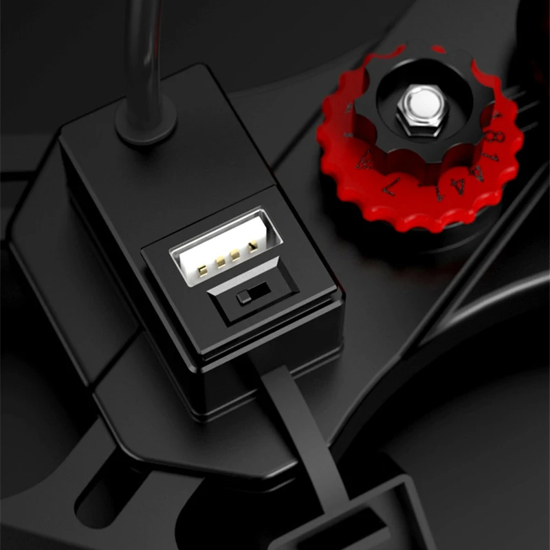 Держатель для мобильного телефона для мотоцикла с USB быстрой зарядкой 2.1A вращение на 360 градусов для Moto 4-6 дюймов для huawei Xiaomi
