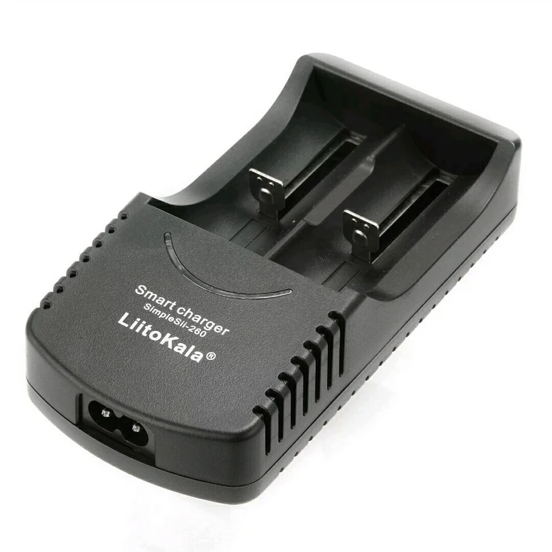 LiitoKala Sii-260 I2 Smart 18650 26650 зарядное устройство для литий-ионных/никель-металл-гидридных/никель-кадмиевых аккумуляторов AA AAA 16340 22650 US Plug кабель переменного тока