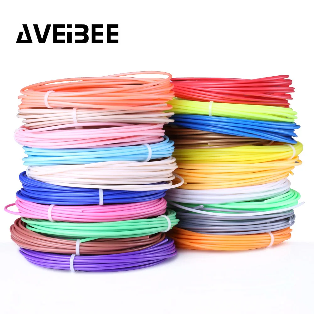 

50/100/200 meter ABS PLA 1.75 mm filament plastic for 3d pen No pollution materials 3 d printer pen refills kids birthday gifts