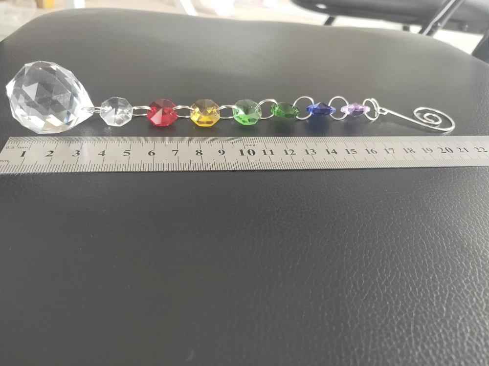 Boule en érable libellule 30mm/50mm, boule de cristal fait à la main, prisme  fabricant d'arc-en-ciel avec perles octogonales, ornement de capteur de  soleil suspendu à la maison - AliExpress