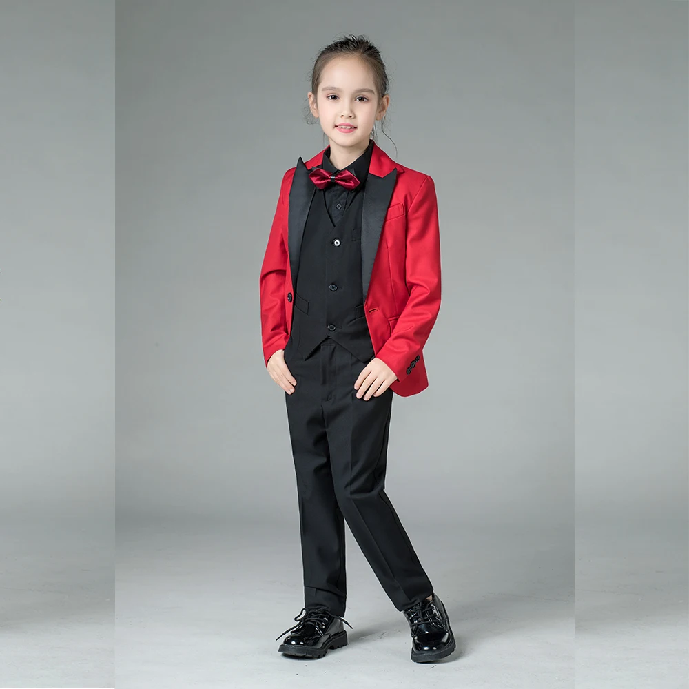 YuanLu Kids Suits Baby Meisjes Kleding Blazer Pak Blazer Vest Broek Meisjes Piano Prestaties Kids Blazer YuanLu Kids Suits Baby Meisjes Kleding Blazer Pak Blazer Vest Broek Meisjes Piano Prestaties Kids Blazer