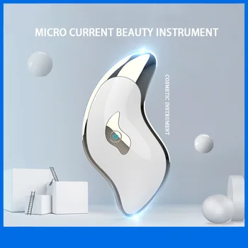 

Electric Microcurrent Massager For Vibration Heating Gua Sha Instrument V Face Lifting Tightening Improve Skin Face Lift Tools