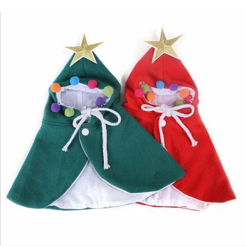 

Christmas Cat Kitten Clothing Cosplay Cloak Warm Puppy Role Play Fancy Dressing Up Costume Photo Props Home Xmas Decorations
