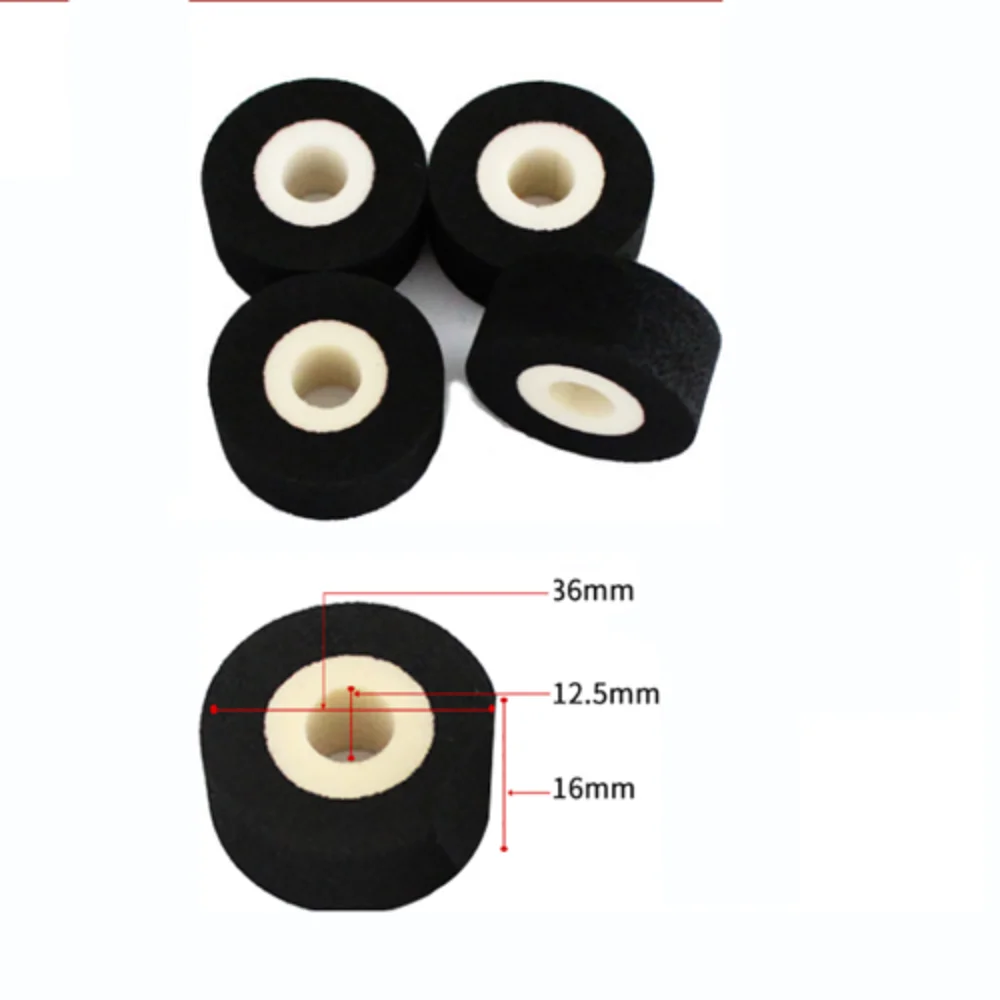 36*16mm Hot Ink Roller Spare Parts for Solid Ink Wheel Coding Machine synchronizing wheel htd 3m bf model 23teeth bore5 6 6 35 8 10mm timing belt width 16mm 3d printer cnc parts