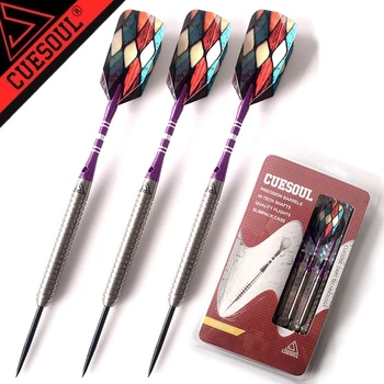 

Free Ship 23g Cuesoul 90% Tungsten Professional 3PCS/set Steel Tip Darts Set