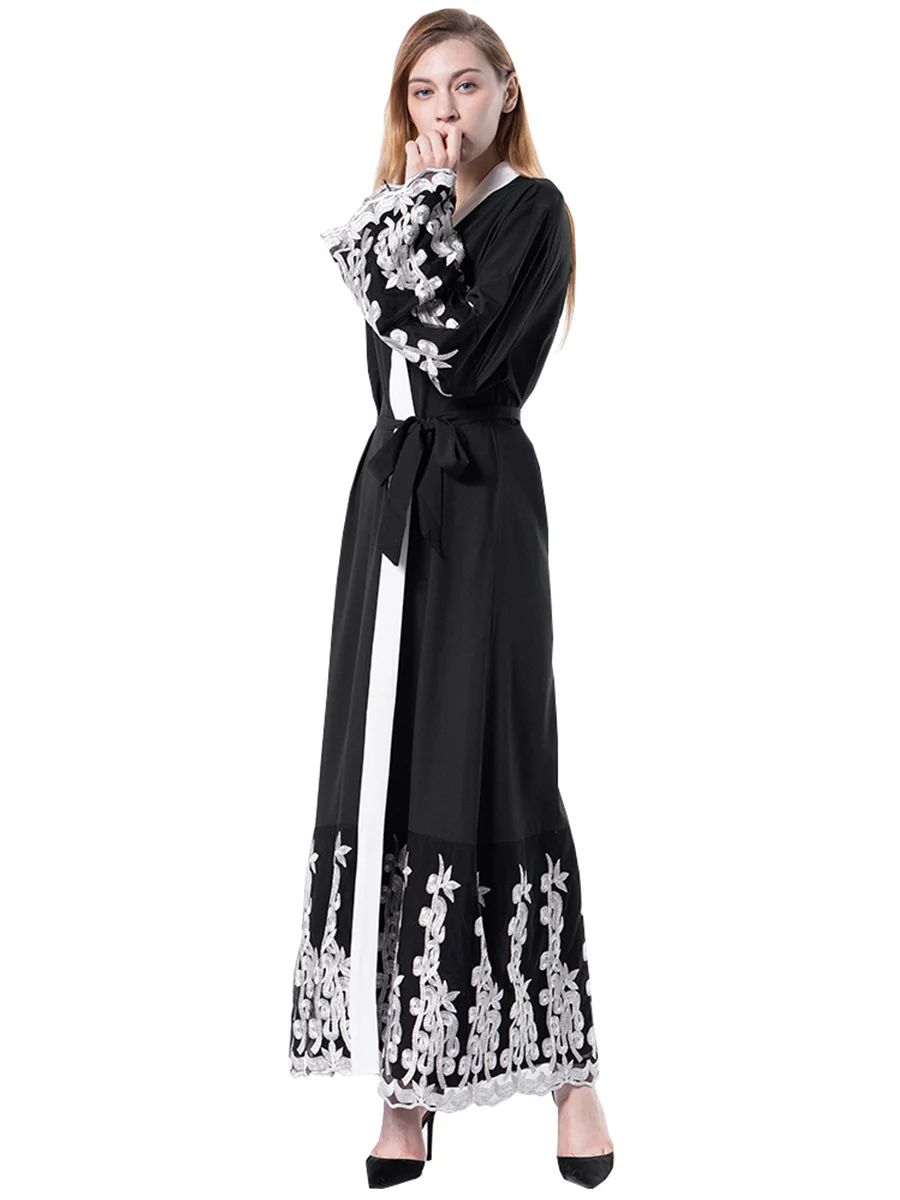 Vestidos Arabes Elegantes Абая для женщин Caftan Marocain Vestido Longo Festa Vestidos Arabes Elegantes Исламская одежда