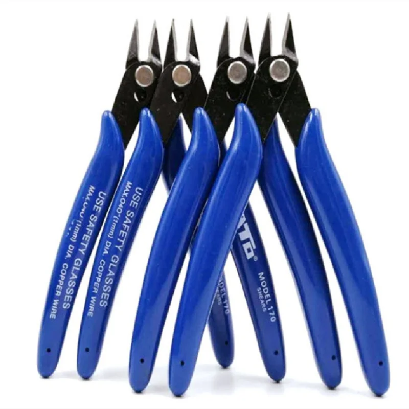 1pc Pliers Multi Functional Tools Electrical Wire Cable Cutters Cutting Side Snips Flush Stainless Steel Nipper Hand Tools