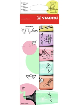 

STABILO Pastell Mini Multicolored 6 Piece (s)
