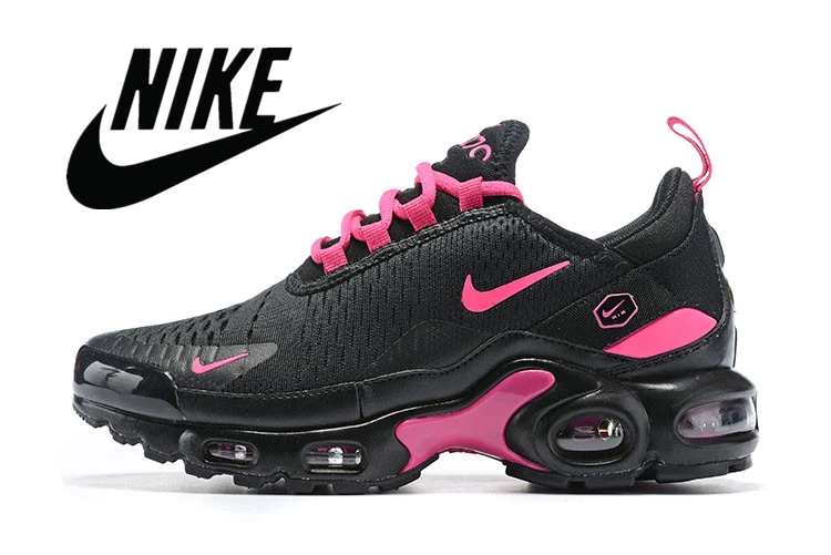 NIKE zapatillas de correr NIKE Air Max Tn para mujer, deportivas transpirables cómodas para exteriores, color rosa y negro|Zapatillas de correr| - AliExpress