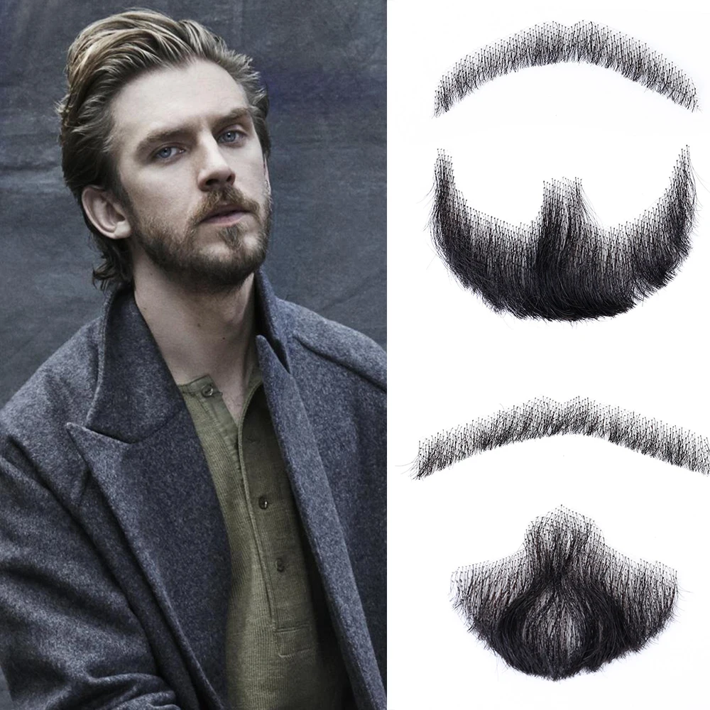 Xnaira Artesanal Tecer Cabelo Humano Barba Falsa