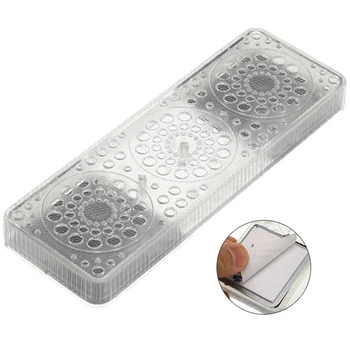 

Round Cigar Humidor Transparent Rectangle Crystal Bead Tobacco Humidifier with Magnet Sticker Cigarette Box Smoking Accessories