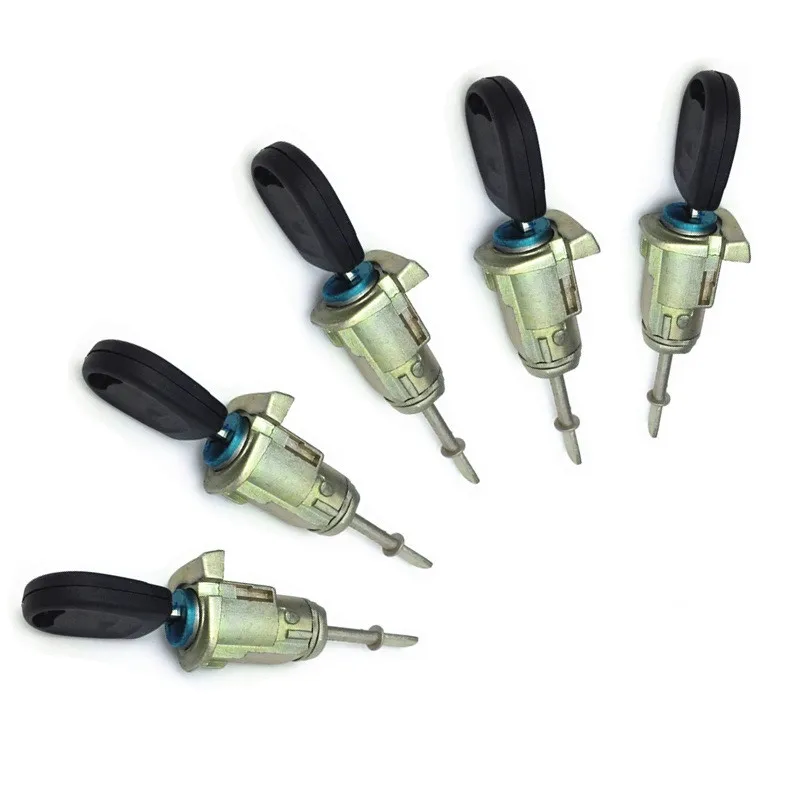 

1/2/5Pcs New Front Left Door Lock openr Cylinder With Key Auto Accessories For Passat B5 LUPO Seat LEON TOLEDO AROSA 3B0 837 167