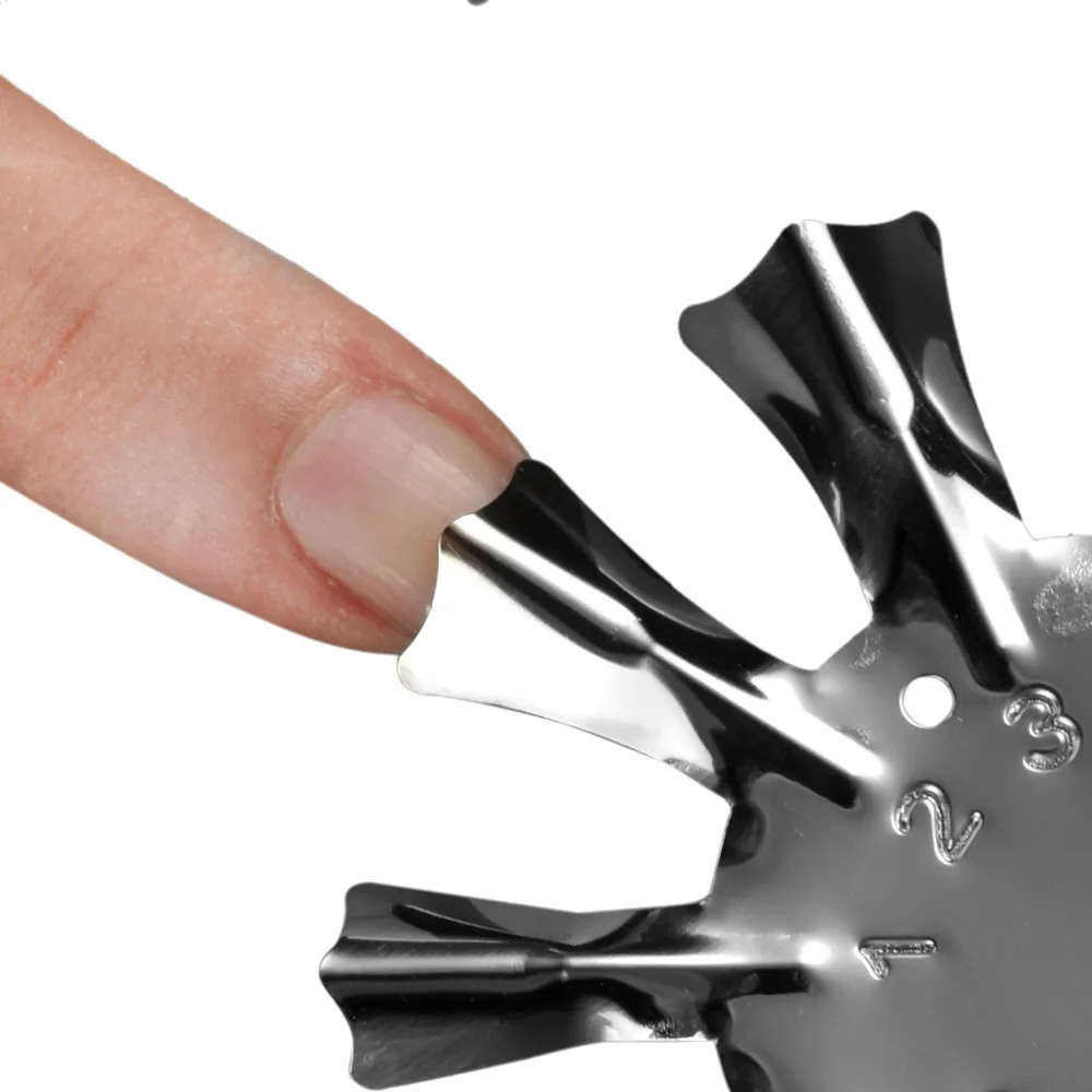 

1 Pcs Easy Nail Line Edge Cutter Stencil Trimmer Tips Design Mould Plate Multi-size Manicure Nail Art Styling Nail Template Tool