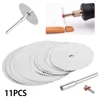 11pcs Mini Circular Saw Blade Electric Grinding Cutting Disc Rotary Tool for Dremel Metal Cutter Power Tool Wood Cutting Discs ► Photo 2/6