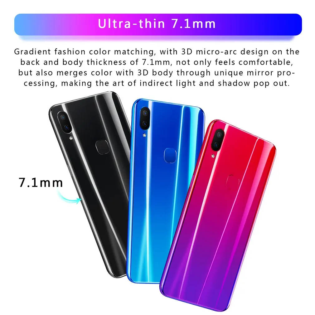 X23 Smart Phone 2+32Gb 6000Mah Mobile Phone Dual