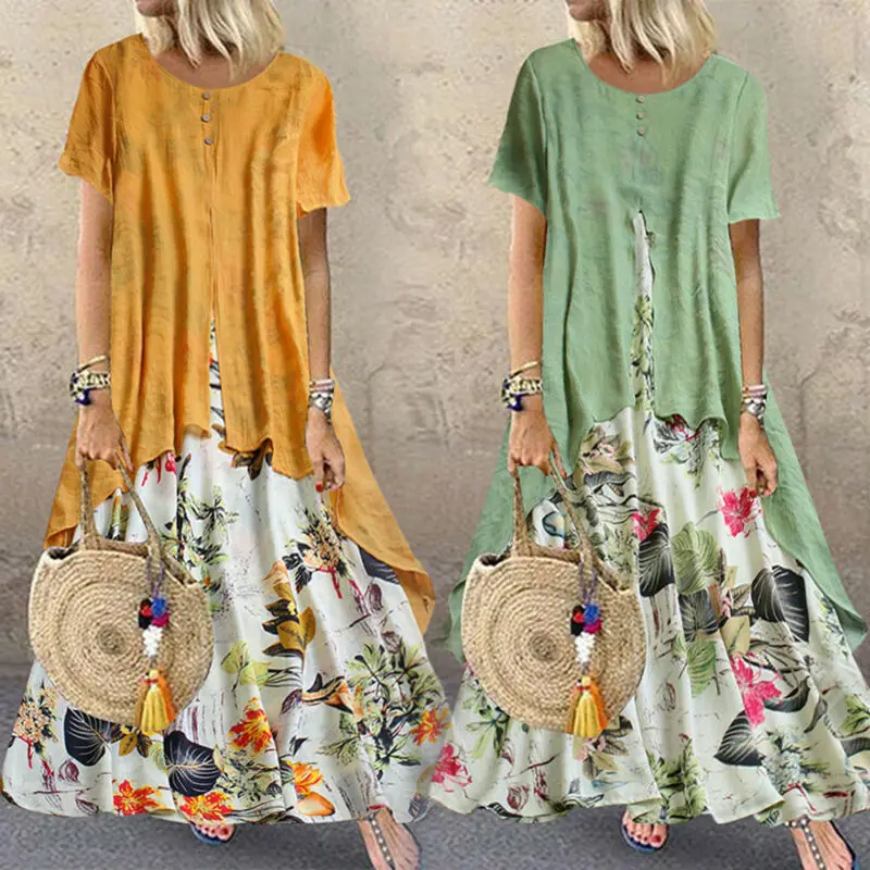 ladies summer dresses size 22