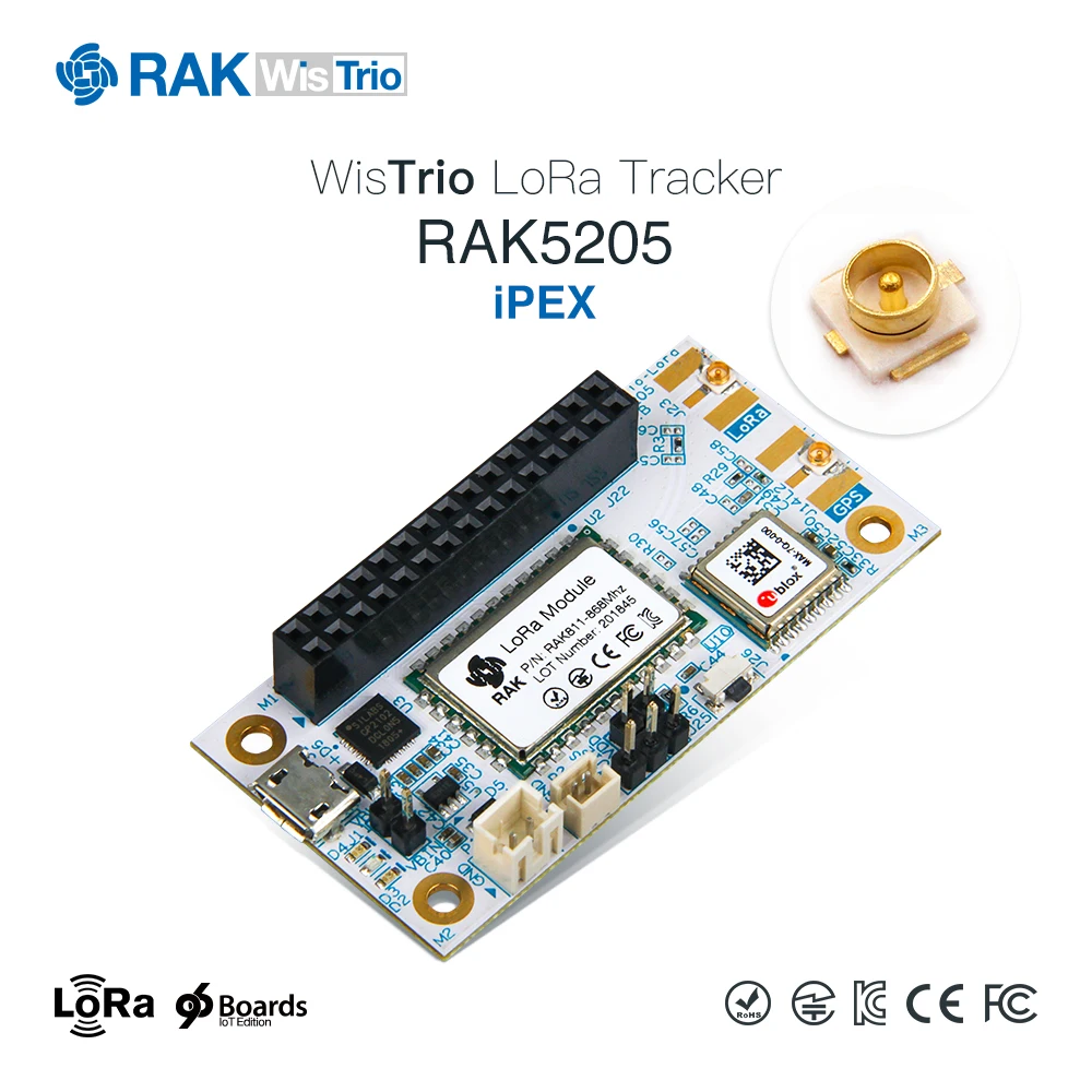 LoRa трекер с открытым исходным кодом RAK811 Беспроводное дистанционное