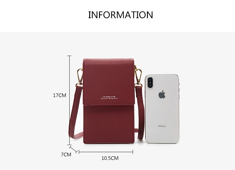 Брендовая дизайнерская мини-женская сумка через плечо, кожаная сумка с карманом для мобильного телефона, женская сумка через плечо, клатч, кошелек, женская маленькая сумка-мессенджер