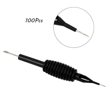 

100 Pcs Disposable Tattoo Needle and Tube 3/4 Grip (19mm) Beauty Tools