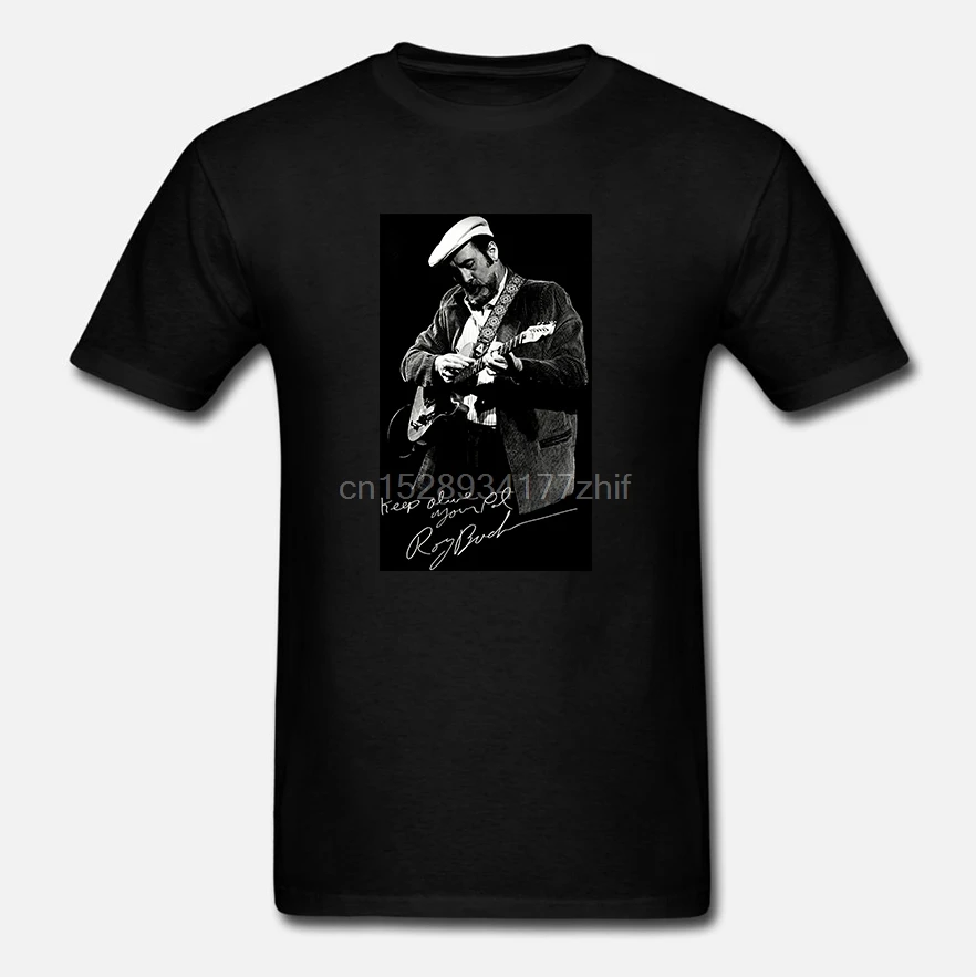 Men T shirt Fashion Roy Buchanan Blues Guitarist Legend Summer Shirts Short Sleeve Tops Size S-4XL women |