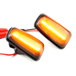 Image 4 - 2 pieces Dynamic LED Side Marker Light Bulb Repeater Lamp Indicator For Citroen saxo berlingo jumpy xantia xm xsara zx break