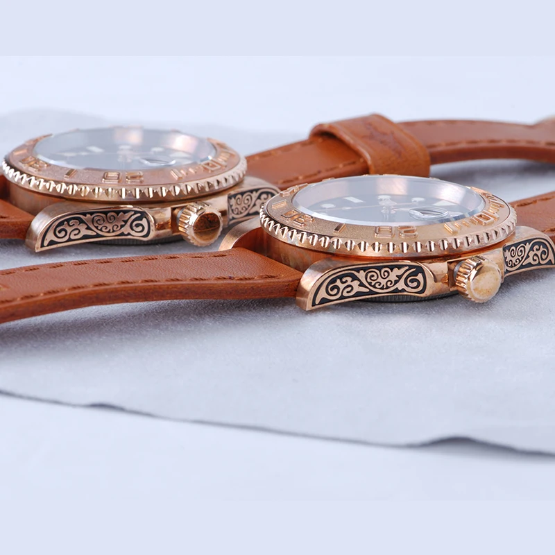 Heimdallr Bronze Mergulho Relógio Homens Automático 3C Luminous