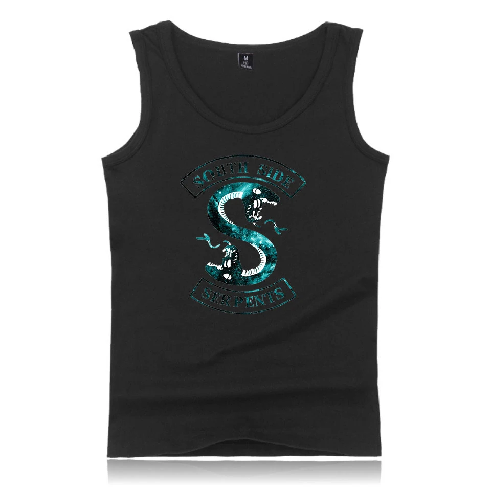 Tank Tops Xia Chaojiao River Valley Town Base Sports Shirt vest Slim Lin Bend Youth Casual Men Loose Sleeveless | Мужская одежда