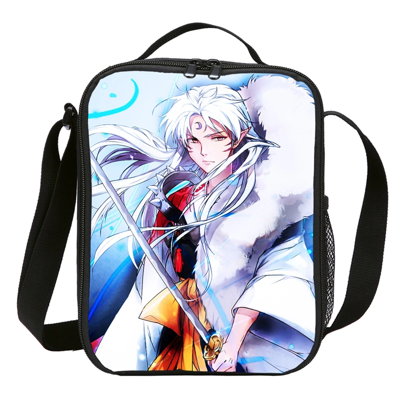Details about   Inuyasha Anime School Backpack Shoulder Bag Insulated Lunch Bag Pencil Case Lot 