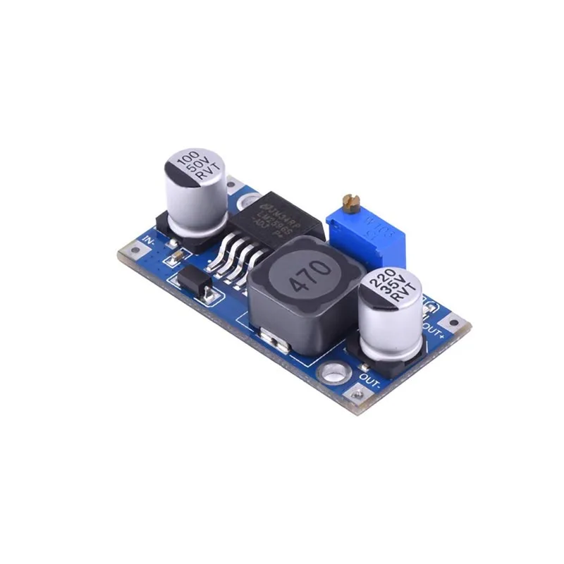 1 piece LM2596 LM2596s DC-DC Шаг вниз Питание модуль 3A Регулируемый понижающий модуль LM2596S-ADJ Напряжение Регулятор 24V 12V 5V 3В - Цвет: 1 piece