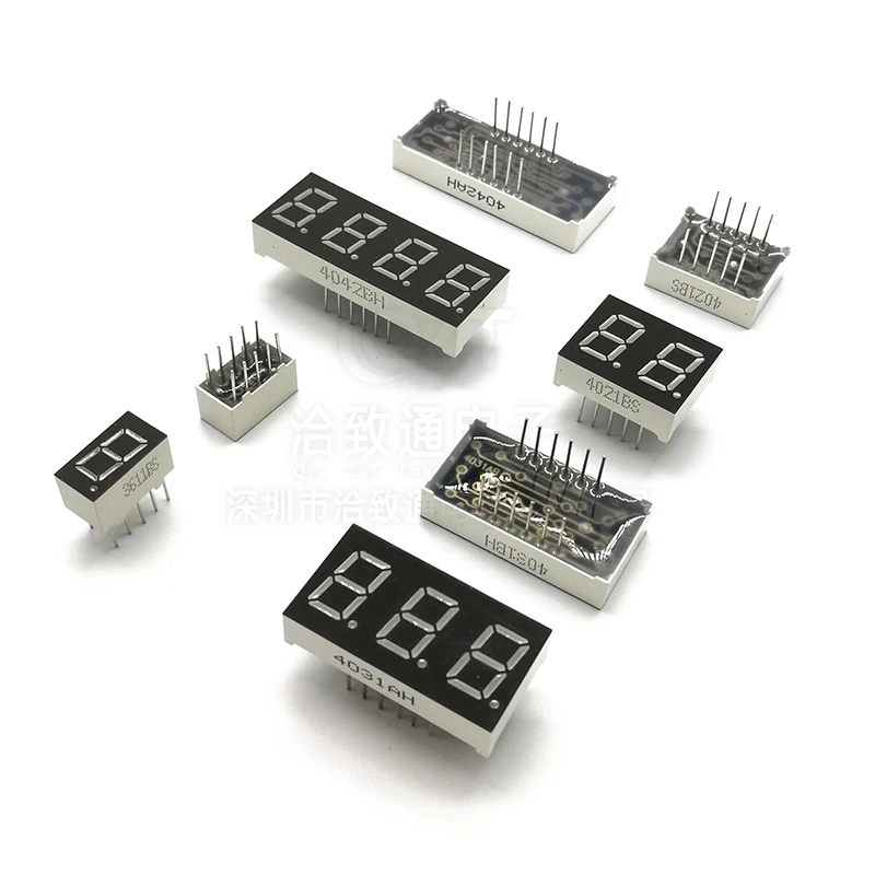 5 шт. 0 4 дюймов цифровая трубка светодиодный Дисплей 1Bit 2Bit 3Bit 4Bit общий анод/катод