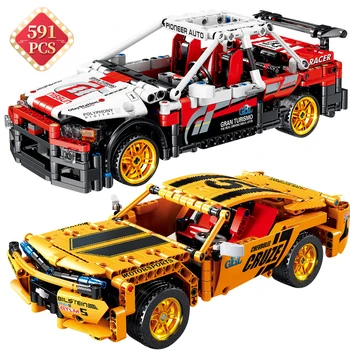 

Technic Speed Champion Designer Building Blocks Technology Rapid Racing Competitive Vehicle Child Educational Toy Adult Gift